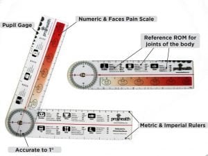 Pain Scale Goniometer