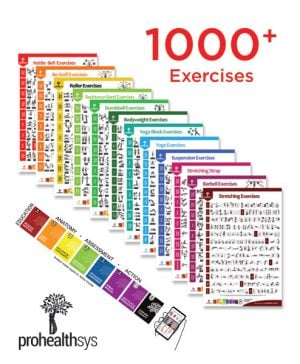 Exercise Posters 12 Pack
