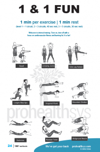 1000 No Gym Workouts Textbook sample page