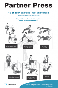 1000 No Gym Workouts Textbook sample page