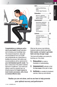 Head & Neck Pain Textbook Content