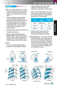 Head & Neck Pain Textbook Sample Pages