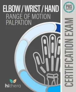 Elbow Wrist Hand ROM Palpation